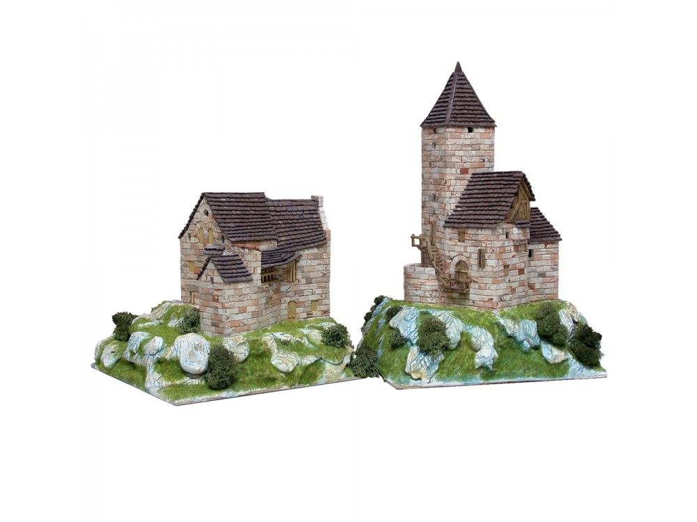 Aedes Ars Two Cottages Architectural Model Kit