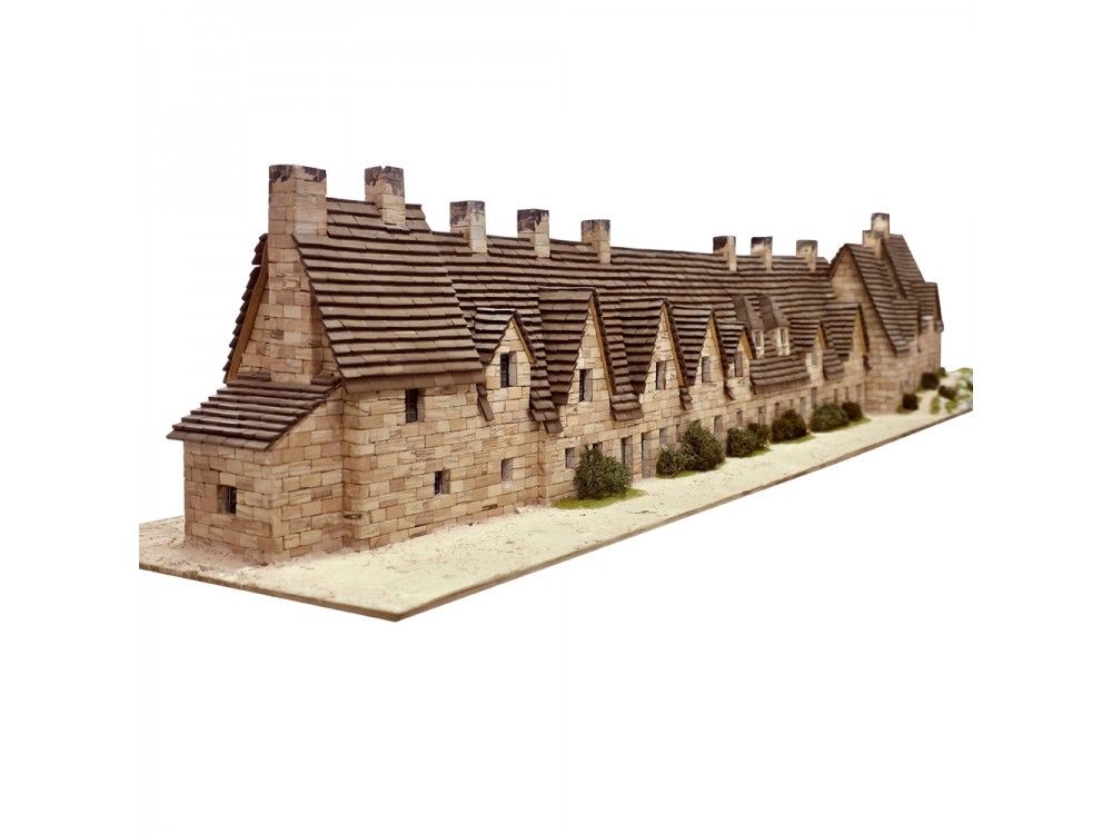 Aedes Ars Bibury Arlington Row Architectural Model Kit
