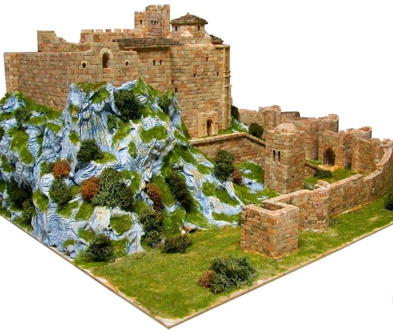 Aedes Ars Loarre Castle Architectural Brick Model Kit