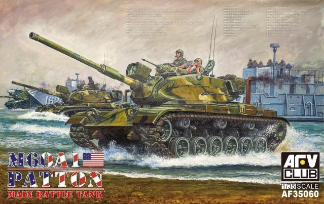 AFV Club 1/35 Scale M60A1 Patton Model Kit