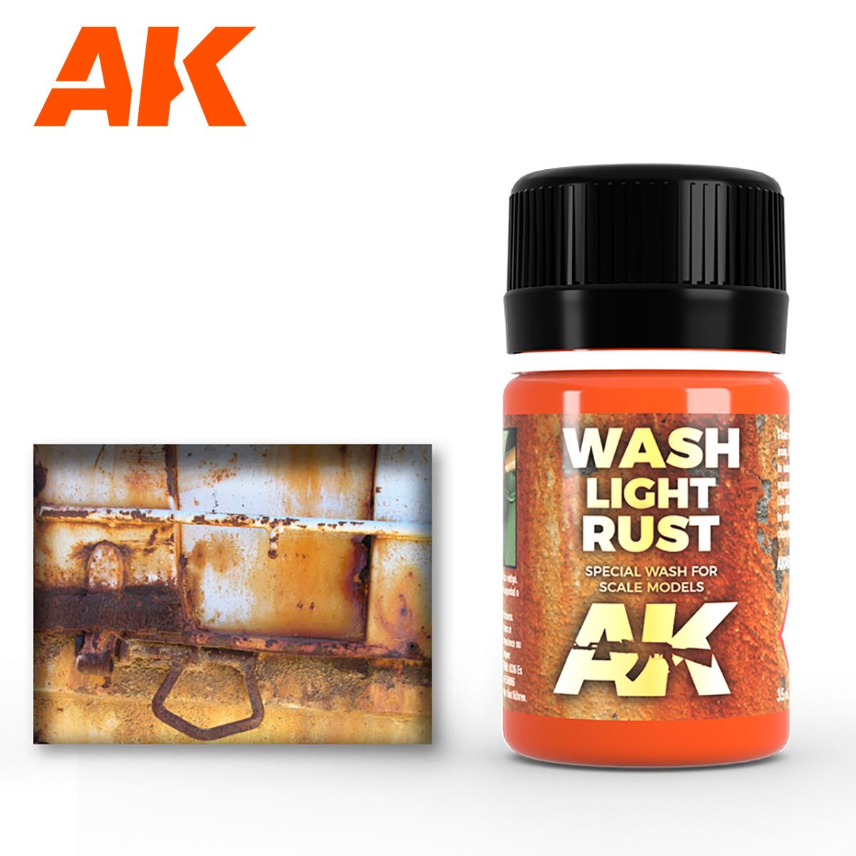 AK Interactive Light Rust Wash
