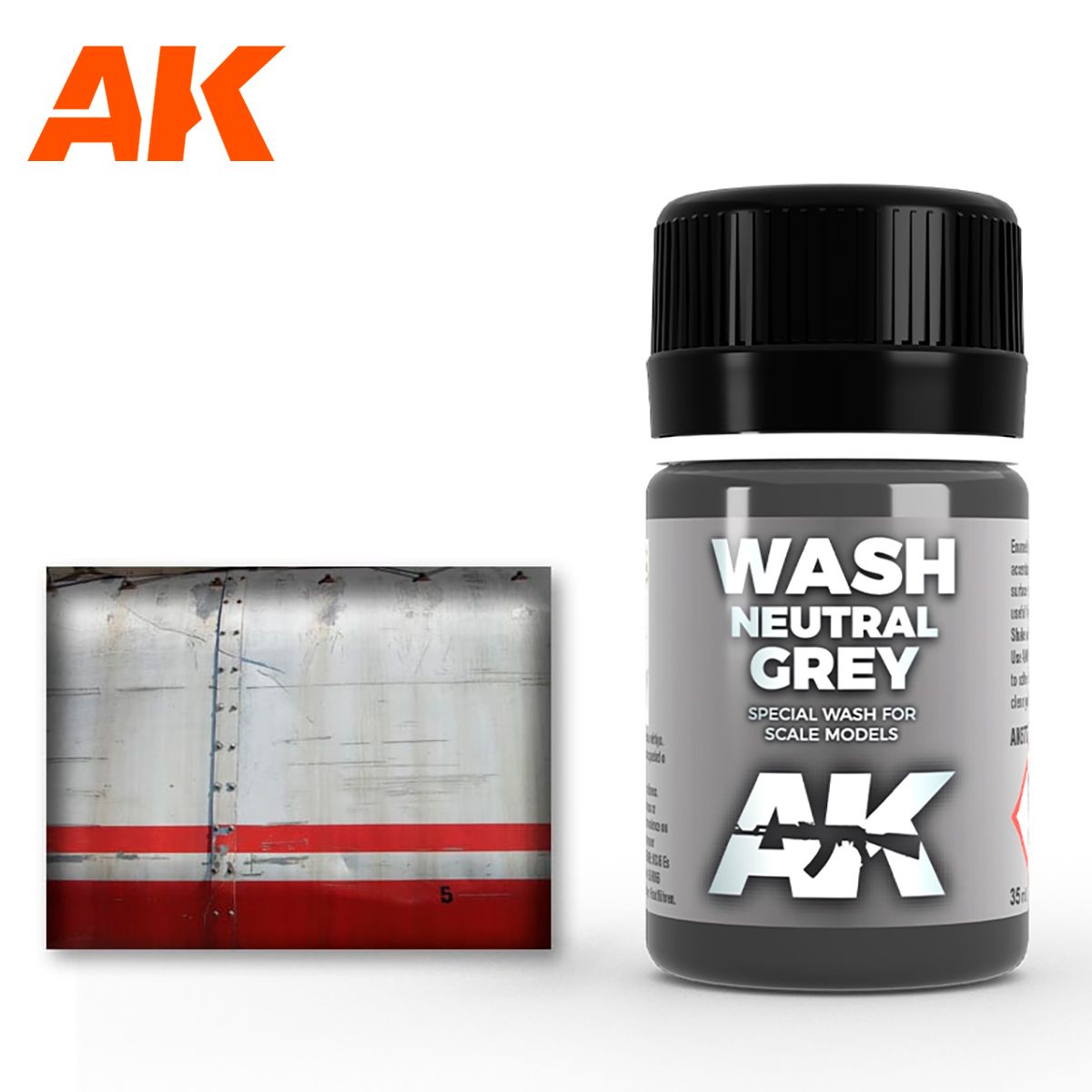 AK Interactive Neutral Grey Wash
