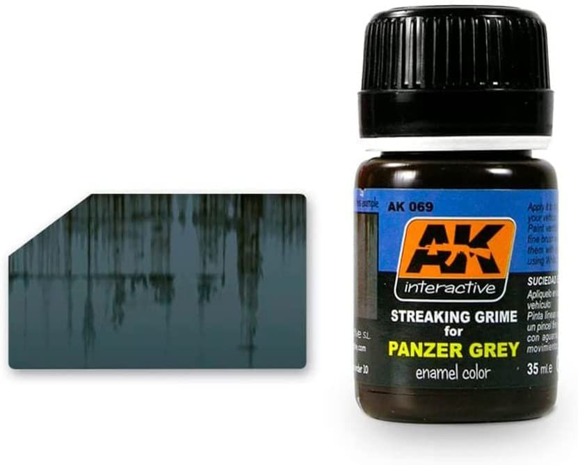 AK Interactive Streaking Grime for Panzer Grey