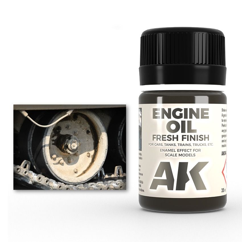 AK Interactive Fresh Engine Oil Effects