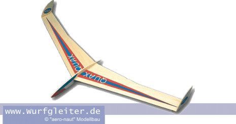 Aeronaut Wooden Quax Balsa Launch Glider