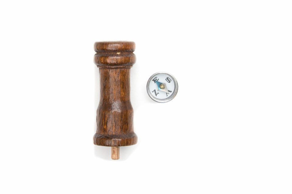 Aero Naut Wooden Binnacle Compass 38mm