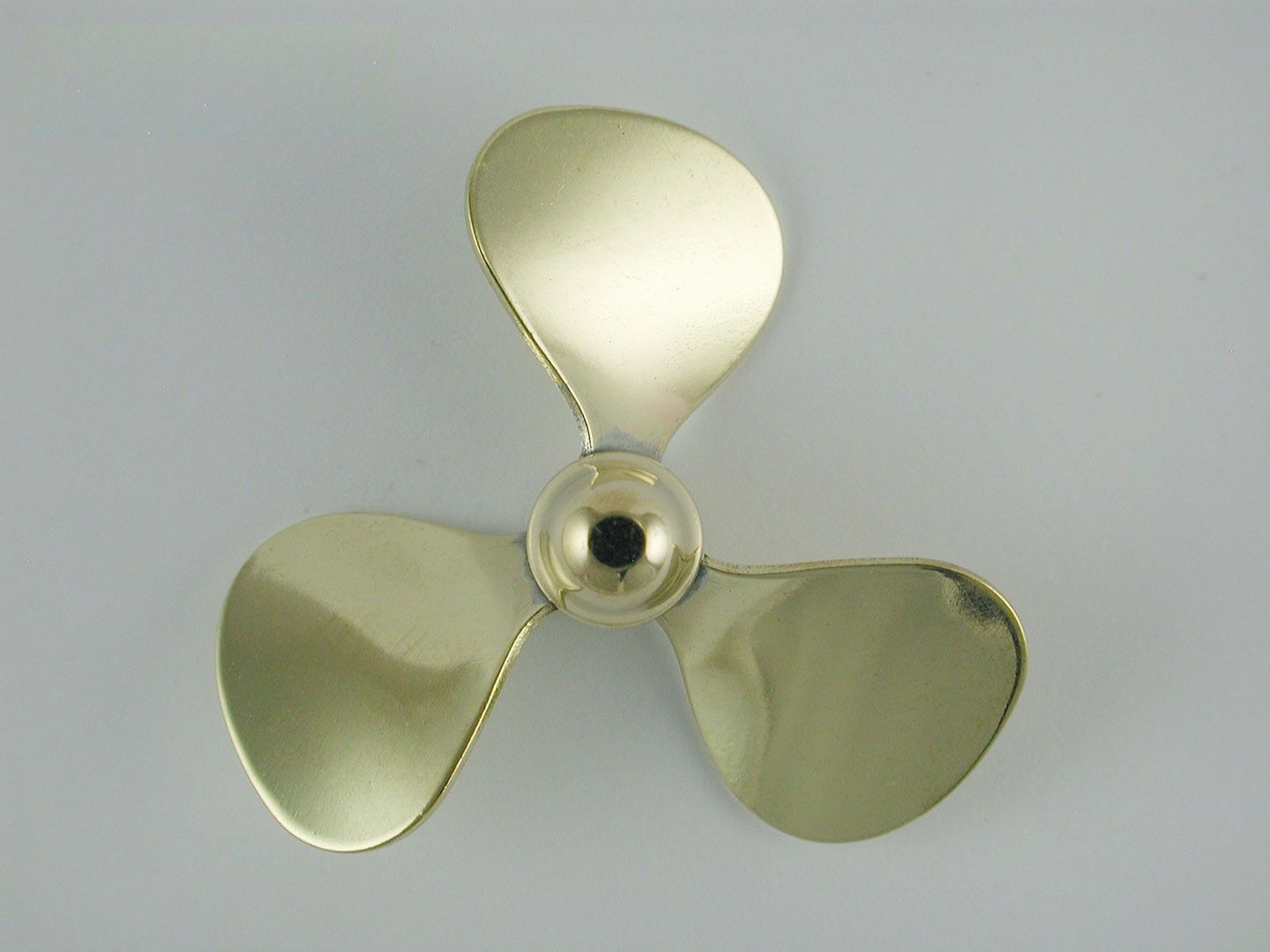 Brass Propeller, 3 Blade, M4 - Various Sizes