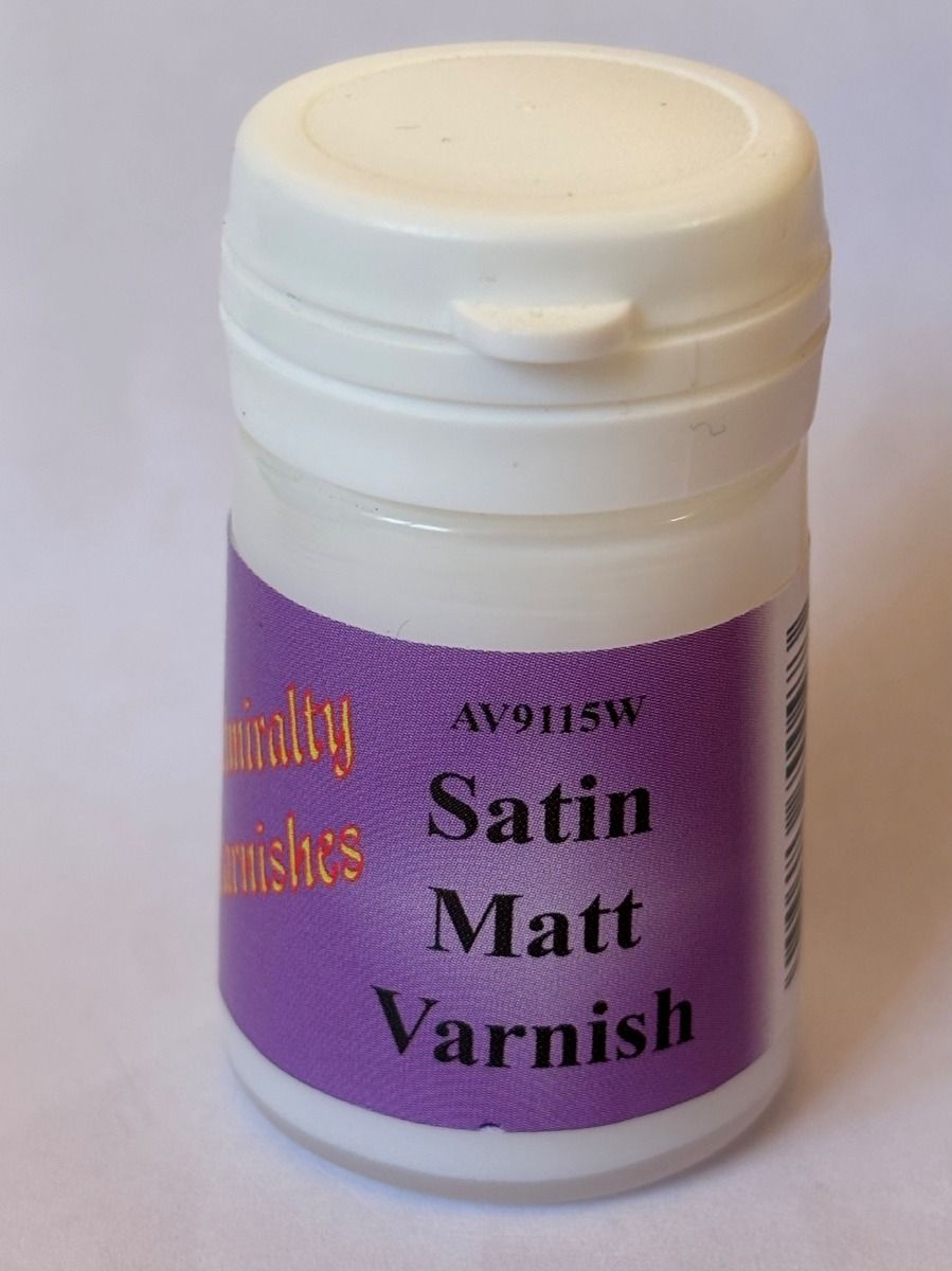 Admiralty Varnish 18ml - Satin Matt Varnish 18ml