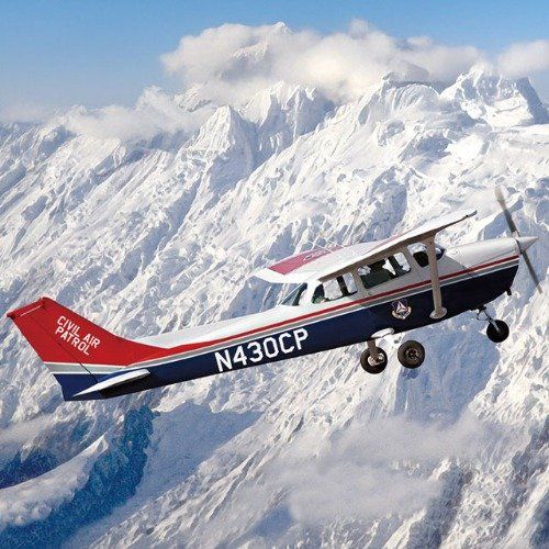Academy 1/48 Scale US Civil Air Patrol Cessna 172 Skyhawk Light Aircraft Model Kit