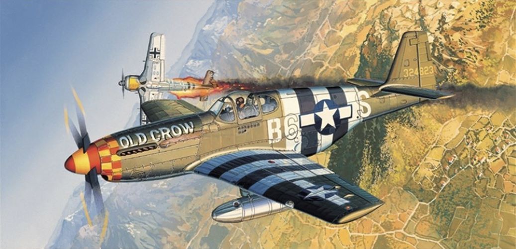 Academy 1/72 Scale P-51B Mustang Model Kit