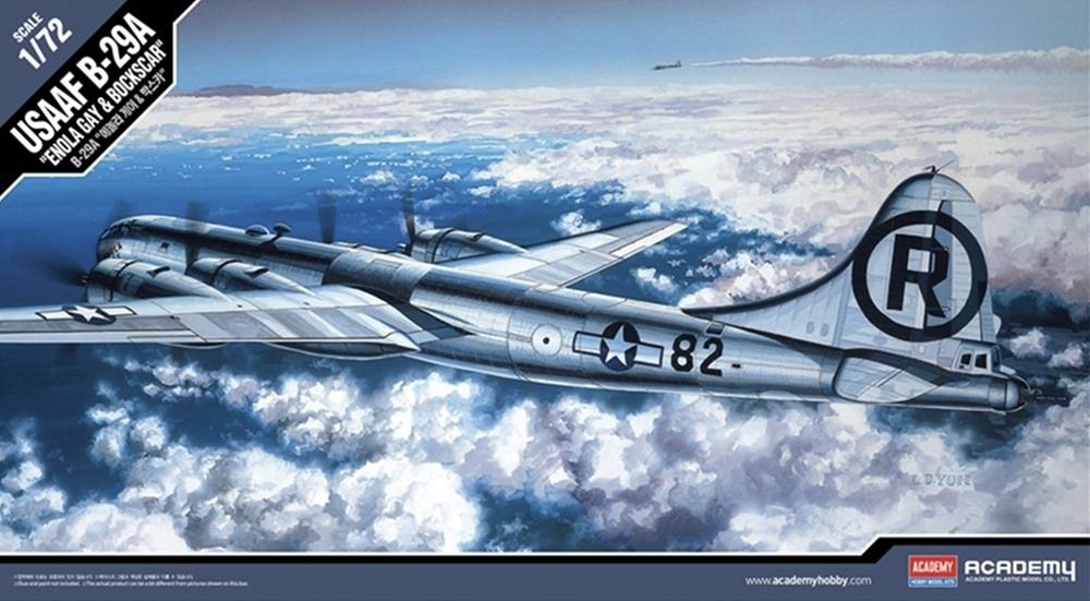 Academy 1/72 Scale B-29A "Enola Gay" & "Bockscar" Model Kit