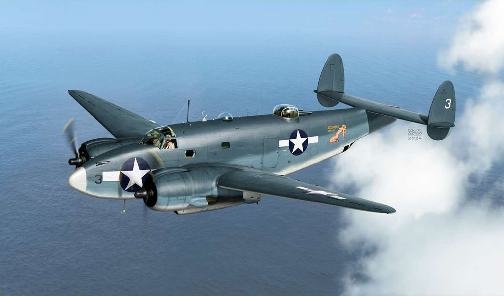 Academy 1/72 Scale US Navy PV-1 Patrol Bomber Model Kit