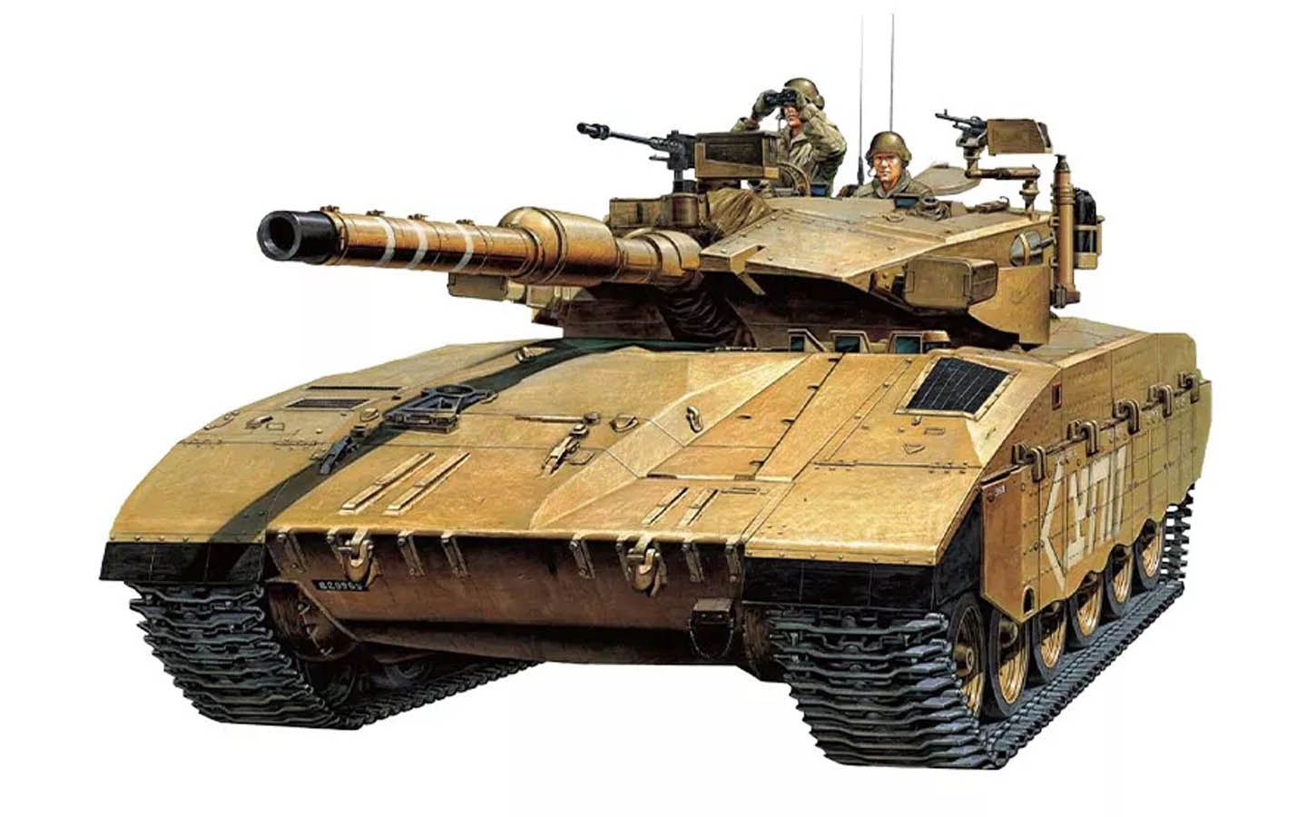 Academy 1/72 Scale IDF Merkava Mk III, ca.1990/91 Model Kit