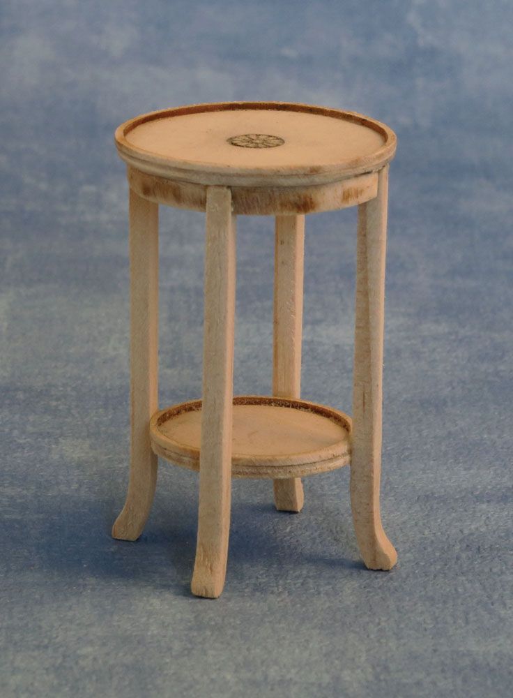Bare Wood Plant Stand for 12th Scale Dolls House