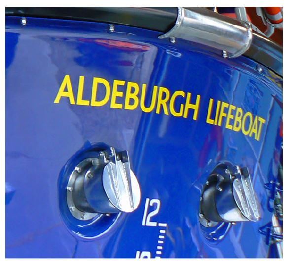 Bliss RNLI Lifeboat Yellow Stern Lettering