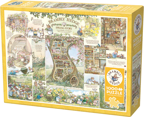 Cobble Hill Brambly Hedge Spring Story 1000 Piece Jigsaw