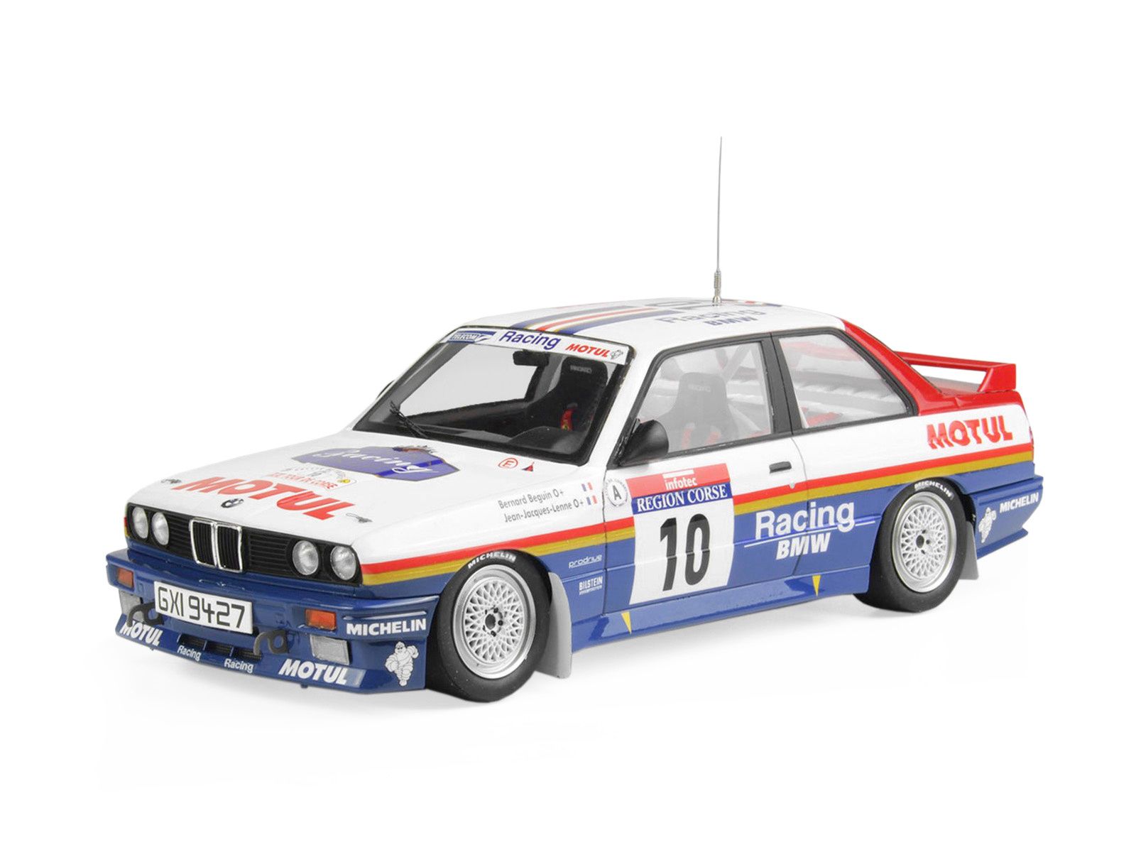 Beemax 1/24 Scale BMW M3 E30 Tour de Corse Winner 1987 Model Kit