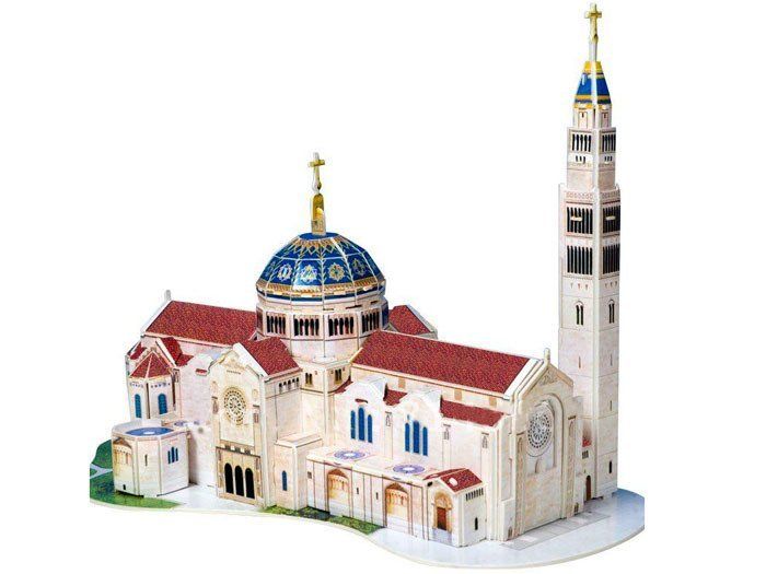 CubicFun C112H Basilica of the National Shrine 3D Puzzle