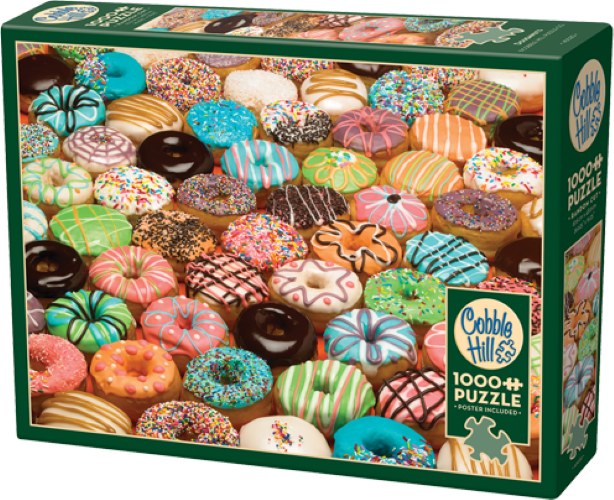 Cobble Hill Doughnuts 1000 Piece Jigsaw