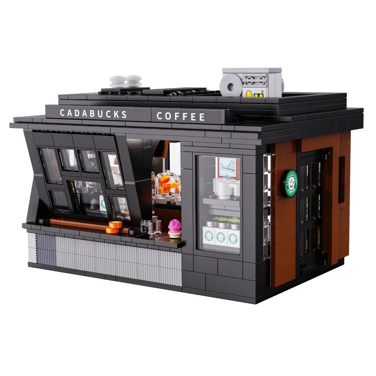 CaDa Street Coffee House Brick Model Kit