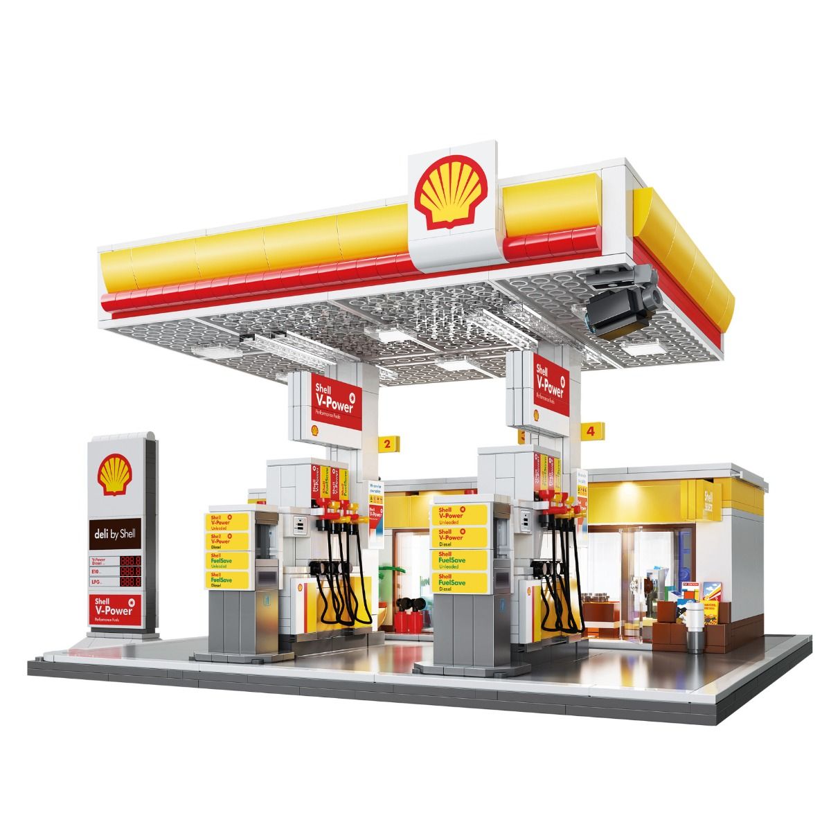 CaDa Large Shell Retail Station Model Kit