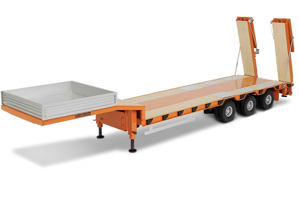 Carson Model Sport Truckline Low Loader 3 axles Trailer Kit