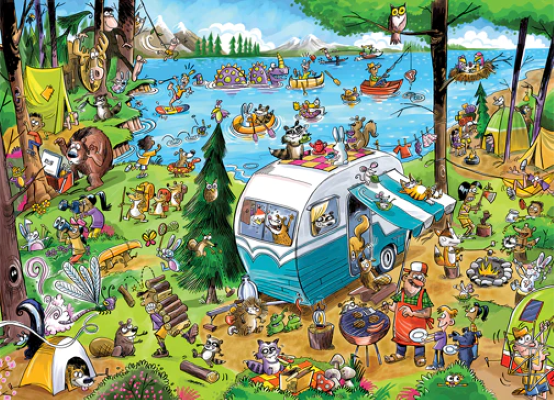 Cobble Hill Call Of The Wild 350 Piece Jigsaw
