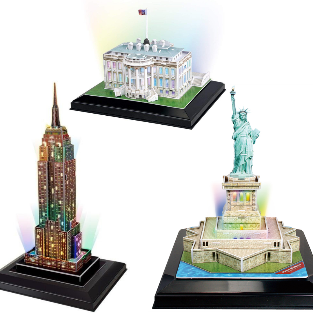 Cubic Fun USA 3D LED Puzzles Deal