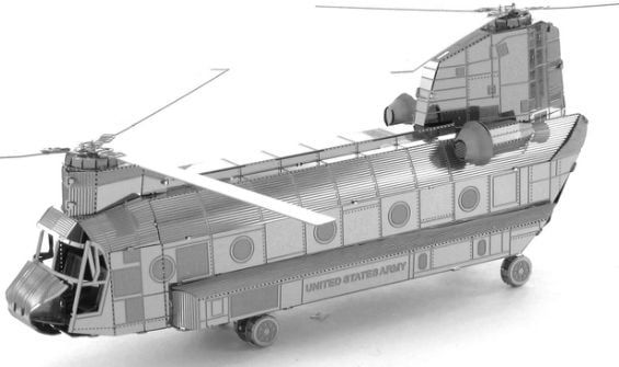 Metal Earth CH-47 Chinook Helicopter 3D Metal Model Kit