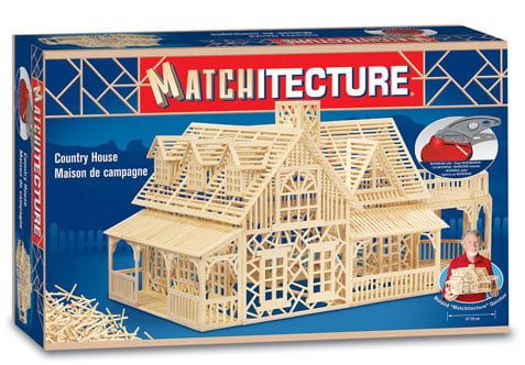 Matchitecture Country House Matchstick Kit