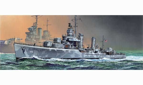 Dragon 1/350 Scale U.S.S. Buchanan DD-484 Gleaves Class Destroyer 1942 Model Kit