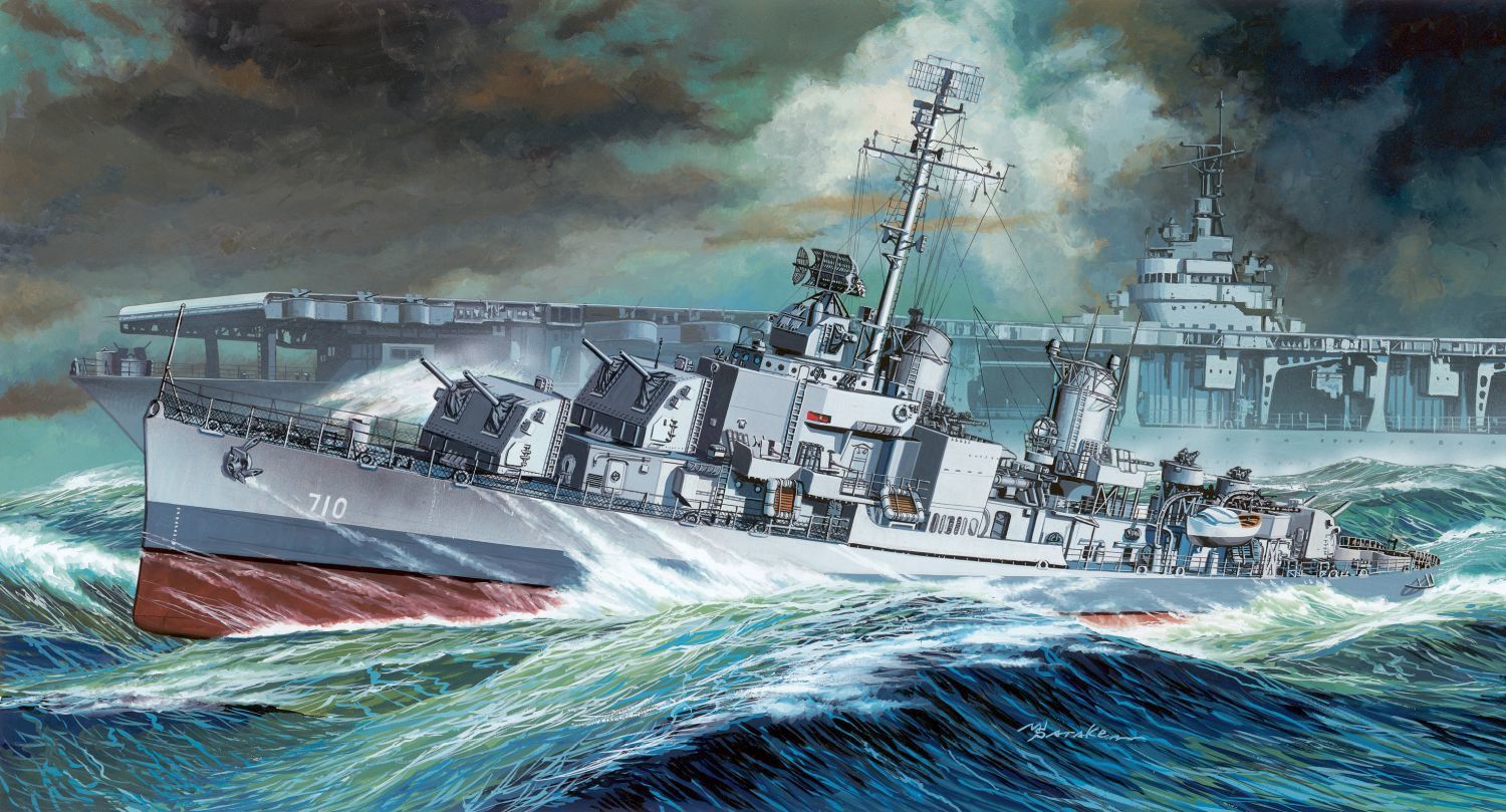 Dragon 1/350 Scale U.S.S. Gearing DD-710 1945 Model Kit