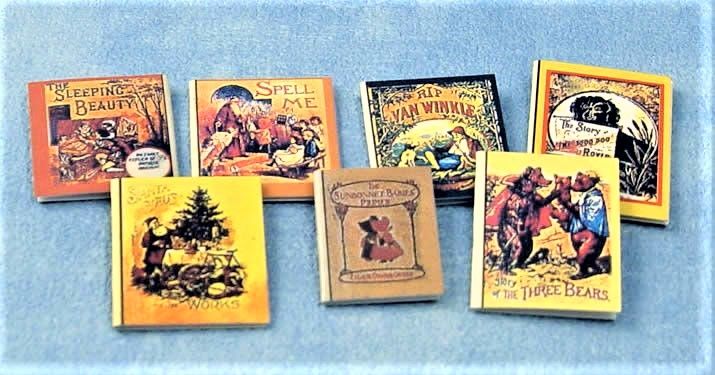 Childrens Books for 12th Scale Dolls House