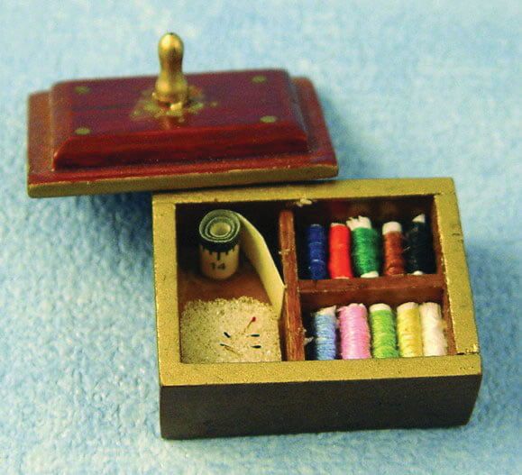 Sewing Box for 12th Scale Dolls House