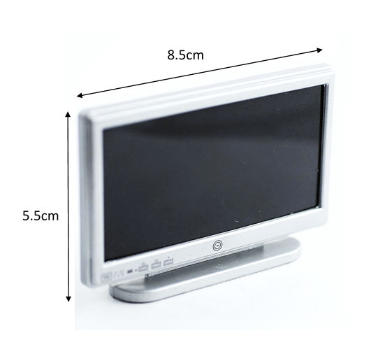 Wide Screen TV for 12th Scale Dolls House