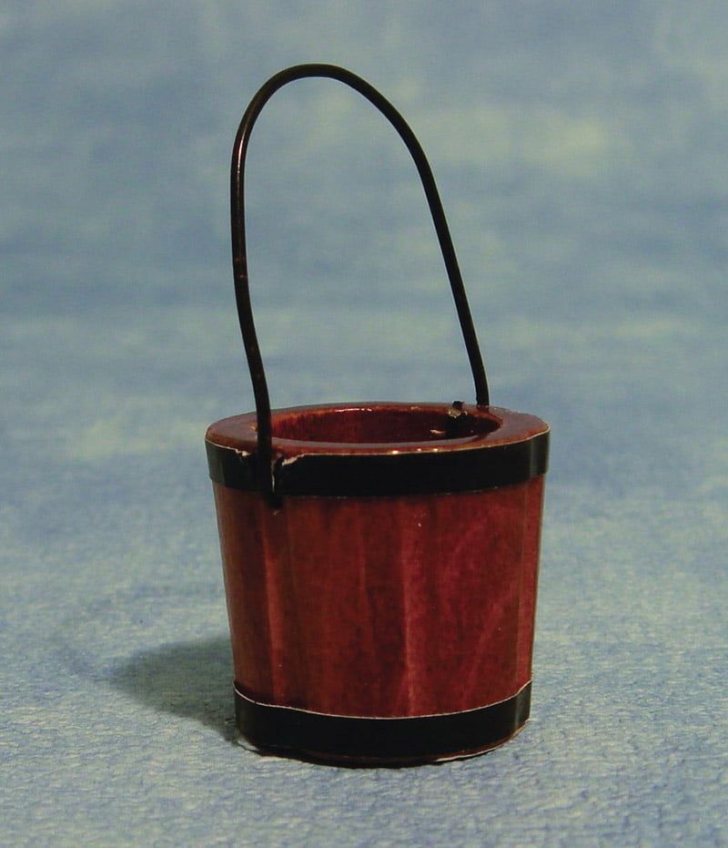 Wooden Pail for 12th Scale Dolls House