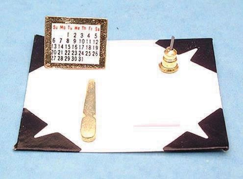 Desk Set for 12th Scale Dolls House