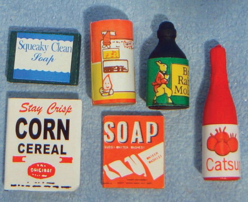 Assorted Groceries for 12th Scale Dolls House