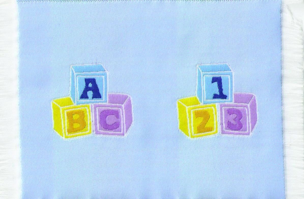 Coloured Blocks Rugs for 12th Scale Dolls House
