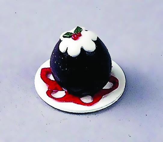 Christmas Pudding for 12th Scale Dolls House