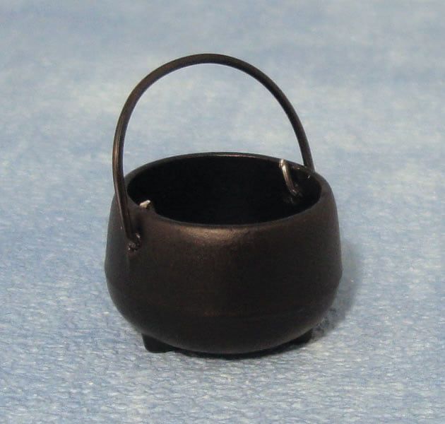 Black Cauldron for 12th Scale Dolls House