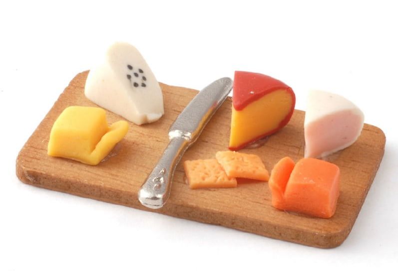 Cheese Board for 12th Scale Dolls House