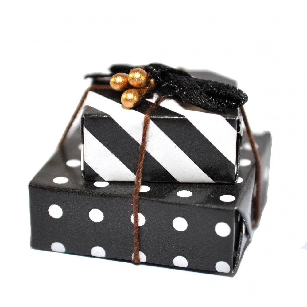 Black and White Presents for 12th Scale Dolls House