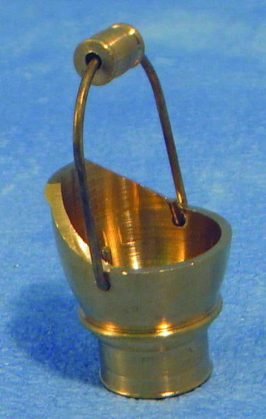 Brass Coal Scuttle for 12th Scale Dolls House
