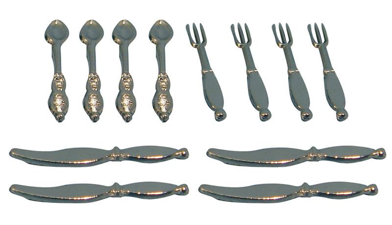 Piece Cutlery Set for 12th Scale Dolls House