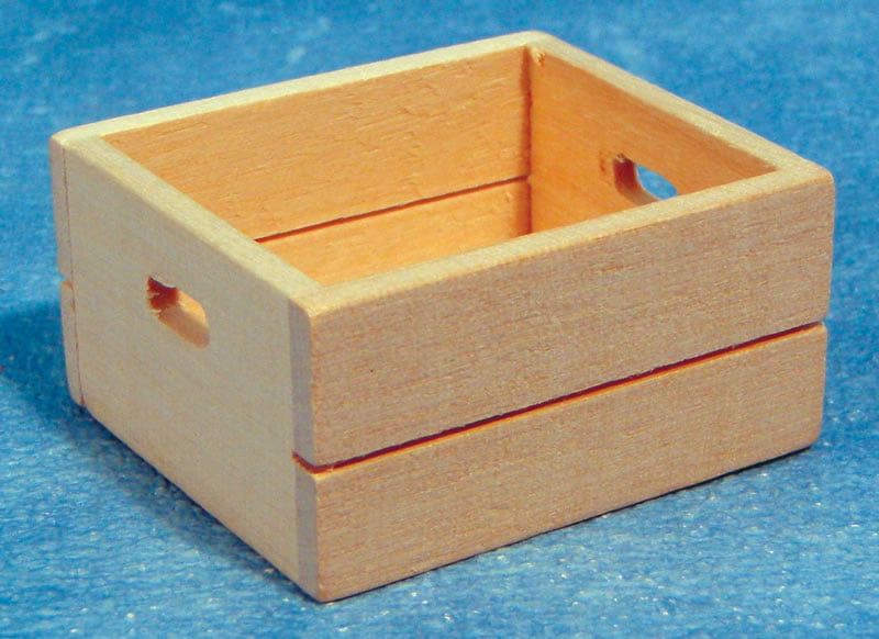 Wooden Crate for 12th Scale Dolls House
