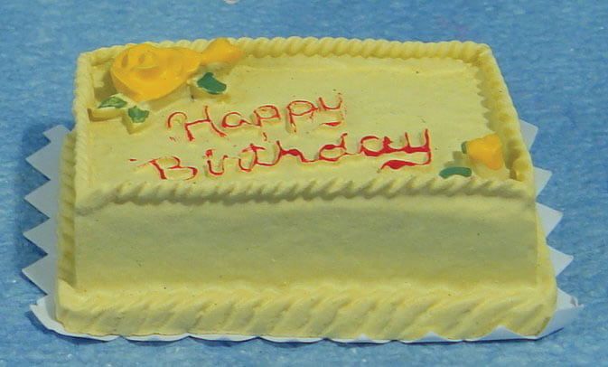 Birthday Cake for 12th Scale Dolls House