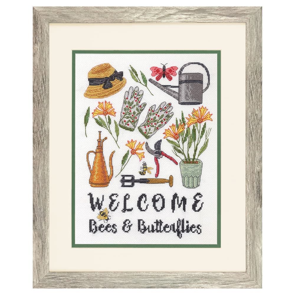 Dimensions Garden Time Counted Cross Stitch Kit