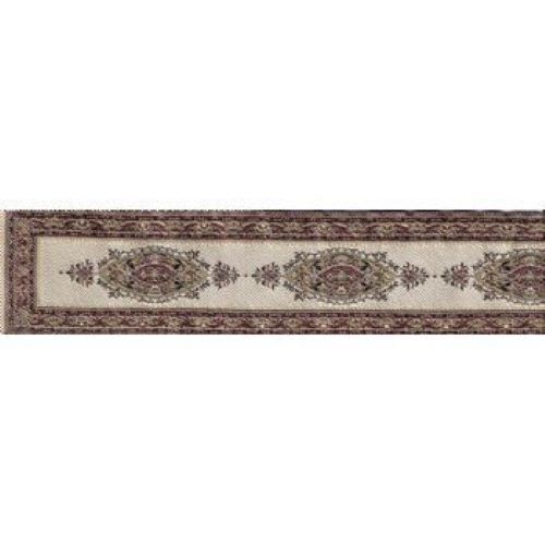 Turkish Stair Carpet Beige for 12th Scale Dolls House