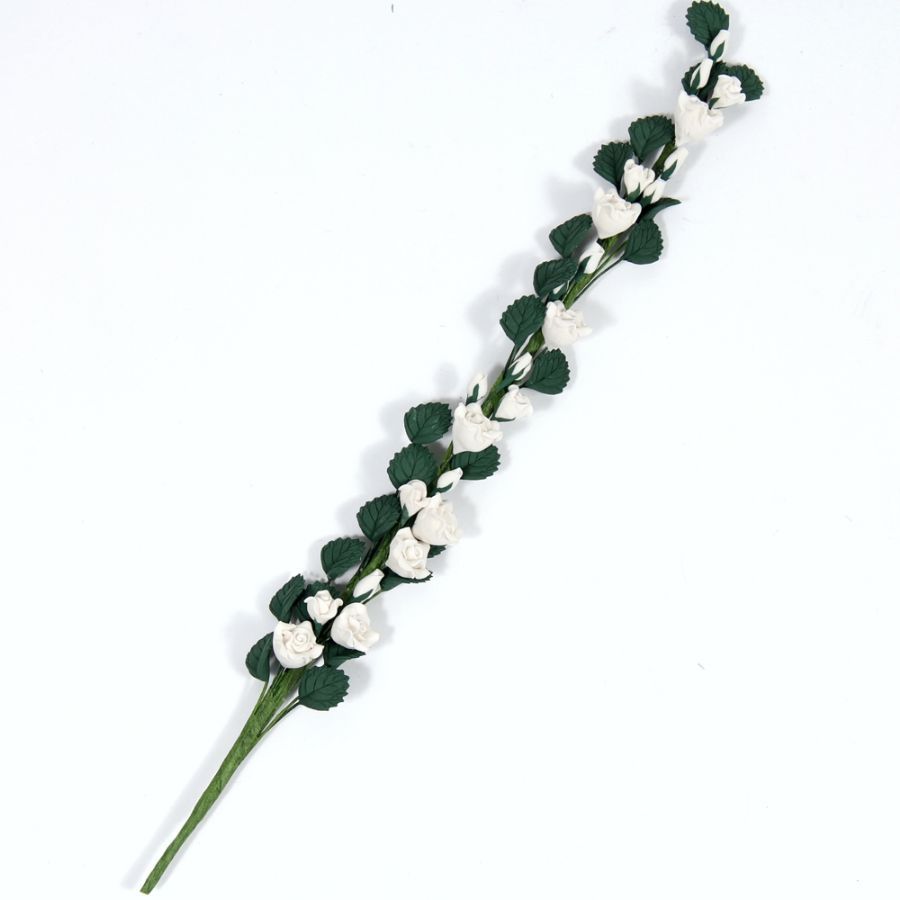 Climbing White Roses for 12th Scale Dolls House